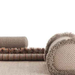 Garden Layers Rug - Diagonal Almond/Ivory