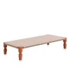 Garden Layers Single Indian Bed - Tartan Terracotta