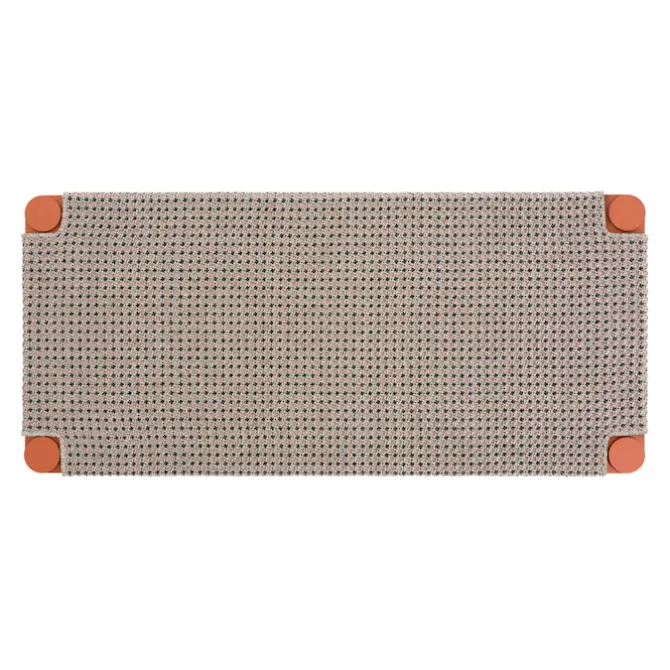 Garden Layers Single Indian Bed - Gofre Terracotta
