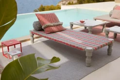 Garden Layers Small Cushion - Gofre Blue
