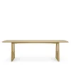 Geometric Dining Table Oak