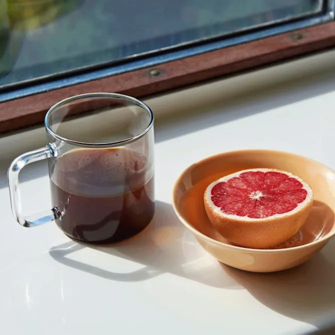 Glass kaffekrus