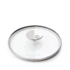 Glass Lid M'360 Glass/Steel - 28 cm