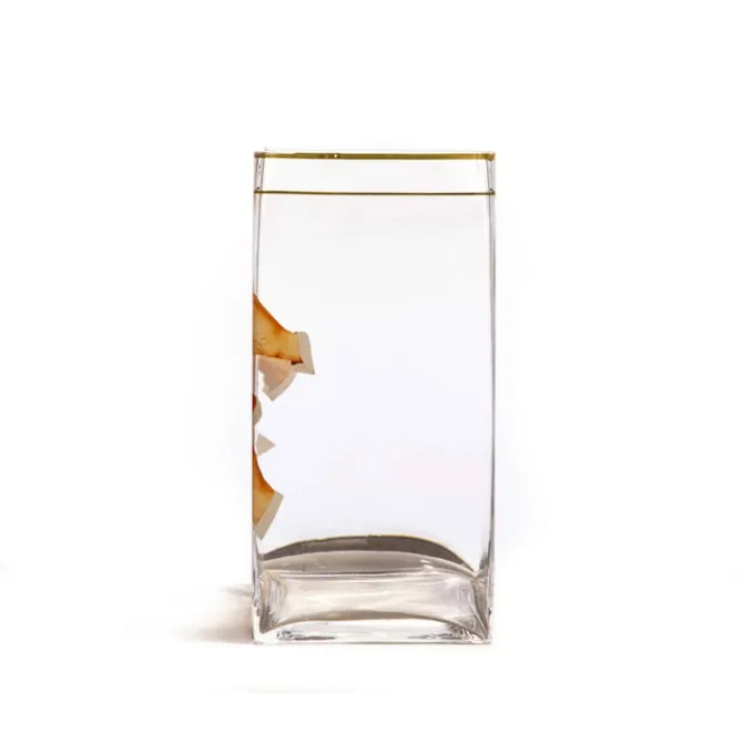 Glass Vase Big - Lipstick
