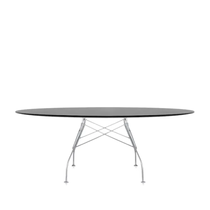 Glossy Oval Table