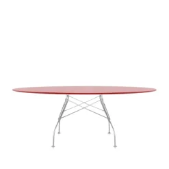 Glossy Oval Table