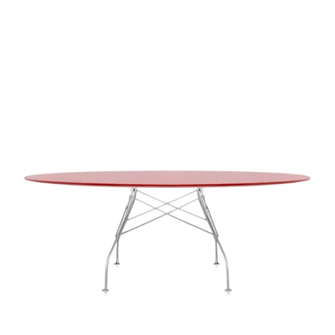 Glossy Oval Table
