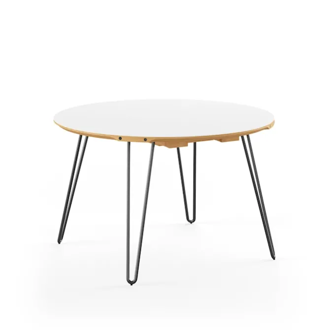 GM 6694 Tilleggsplate - Oljet Eik / Hvit Corian Topp