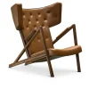 Grasshopper stol Walnut
