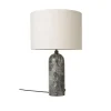 Gravity bordlampe stor grå marmor