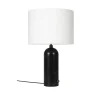 Gravity bordlampe stor svart marmor