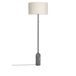 Gravity gulvlampe grå marmor