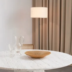 Gravity gulvlampe grå marmor