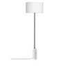 Gravity gulvlampe hvit marmor
