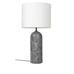 Gravity gulvlampe XL Low grå marmor