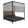 Grid Cabana Teak Back