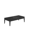 Grid Coffee Table Nero Ceramic