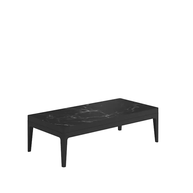 Grid Coffee Table Nero Ceramic