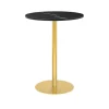 GUBI 1.0 barbord Ø80 cm messing