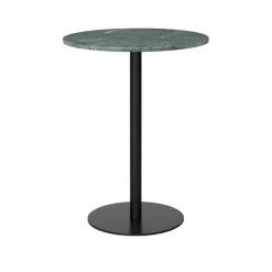GUBI 1.0 barbord Ø80 cm svart