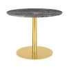 GUBI 1.0 loungebord Ø80 cm messing