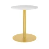 GUBI 1.0 spisebord Ø60 cm messing