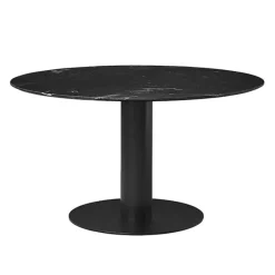 GUBI 2.0 spisebord Ø130 cm svart