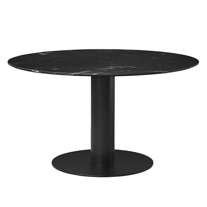 GUBI 2.0 spisebord Ø130 cm svart
