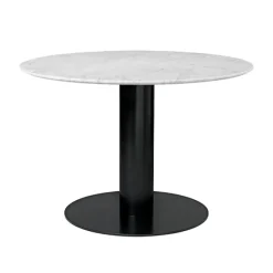 GUBI 2.0 spisebord Ø110 cm svart
