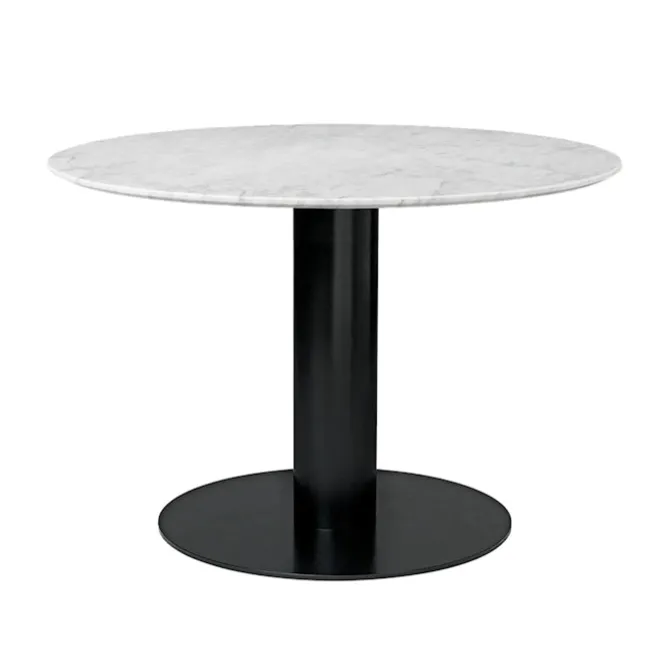 GUBI 2.0 spisebord Ø110 cm svart