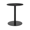 GUBI 1.0 spisebord Ø60 cm svart