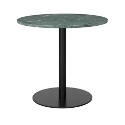 GUBI 1.0 spisebord Ø80 cm svart