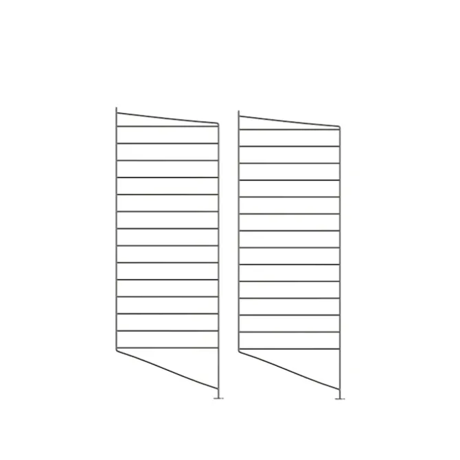 Gulvgavl 85x30cm 2-pack
