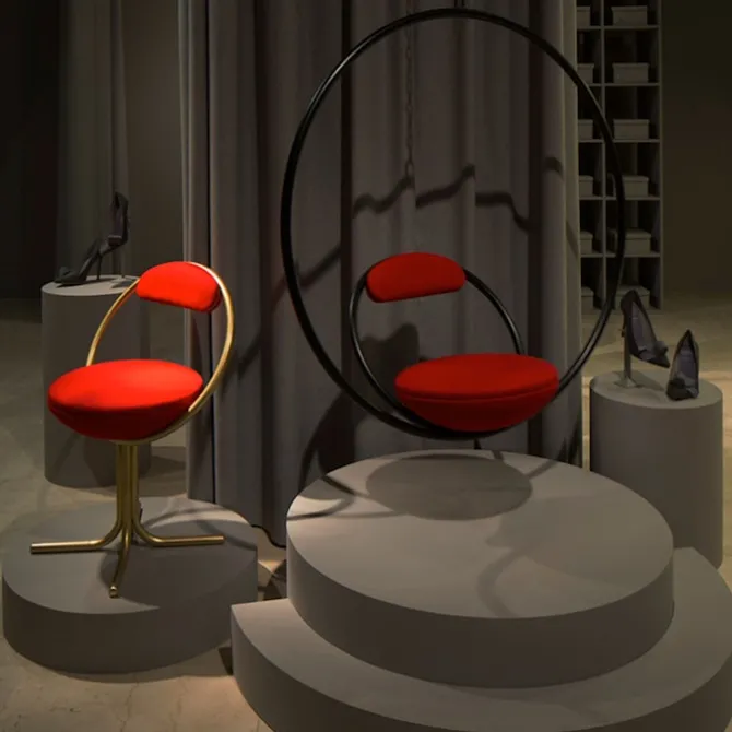 Hanging Hoop Chair