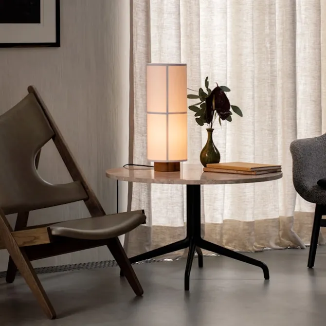 Harbour Column sofabord Star Ø80 cm