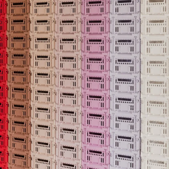 HAY Color Crates oppbevaringsboks Small