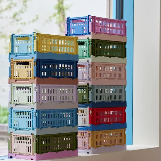 HAY Color Crates oppbevaringsboks Small