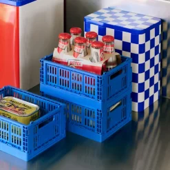 HAY Colour Crate Mini oppbevaringsbokser 2-pakning