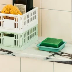 HAY Colour Crate Mini oppbevaringsbokser 2-pakning