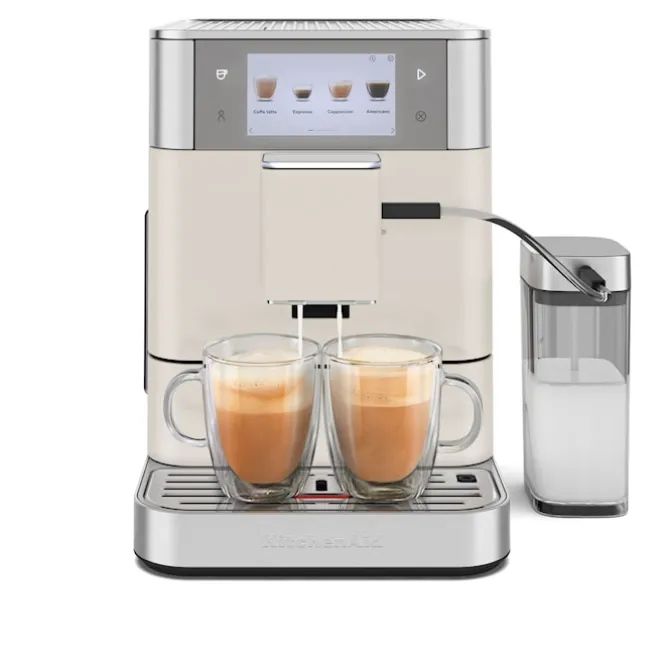Helautomatisk espressomaskin KF8 porselen hvit 5KES8558EPL