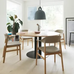 Herit Armchair Upholstery Oak