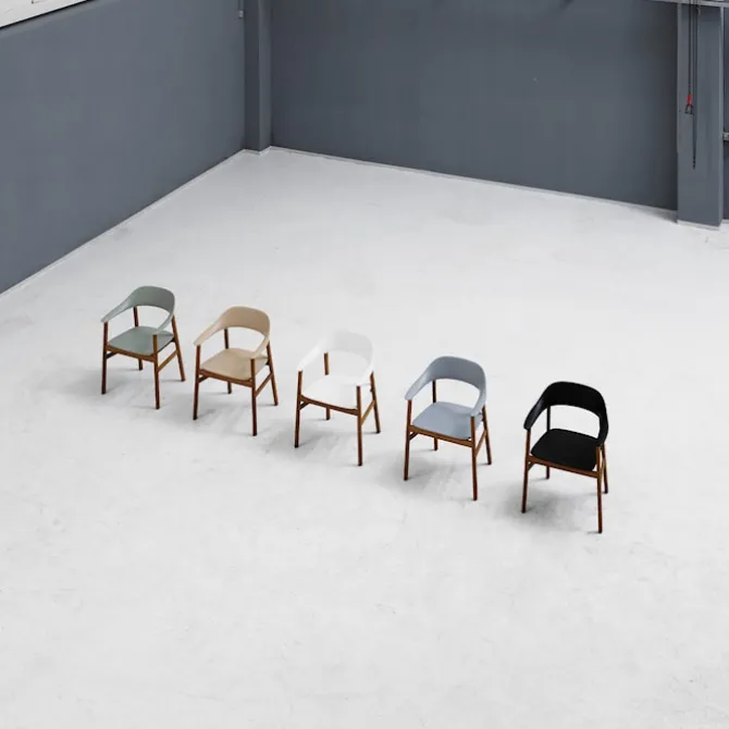 Herit Armchair Upholstery Oak