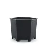 Hexagon Black Planter