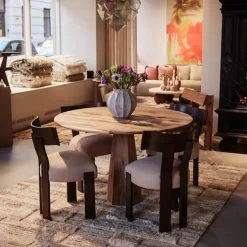 Hexagon Dining Table Ø120