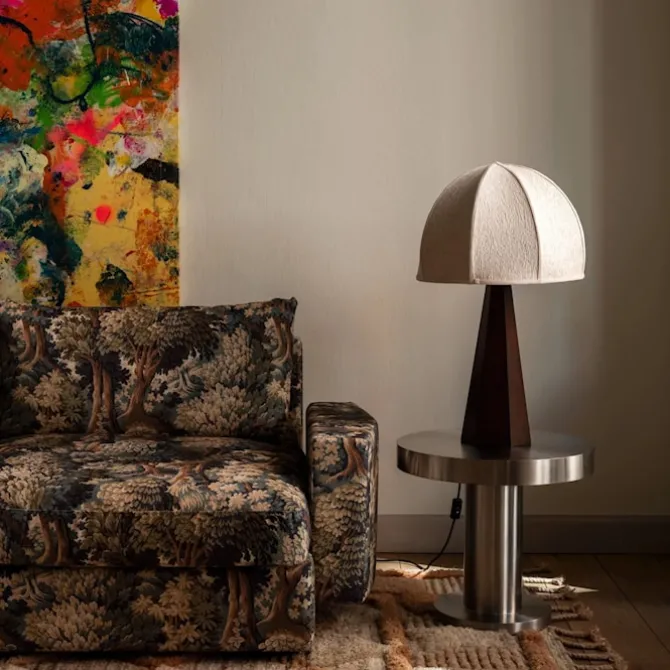 Hexagon Table Lamp
