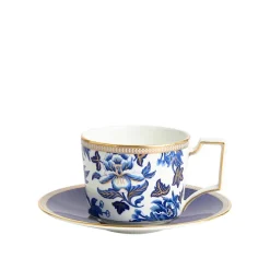 Hibiscus Teacup Saucer