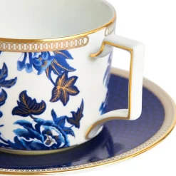 Hibiscus Teacup Saucer