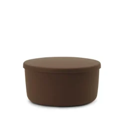 Hide Storage Pouf Large