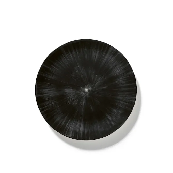 High Plate Dé White/Black Var B