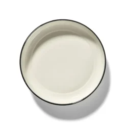 High Plate Dé White/Black Var A